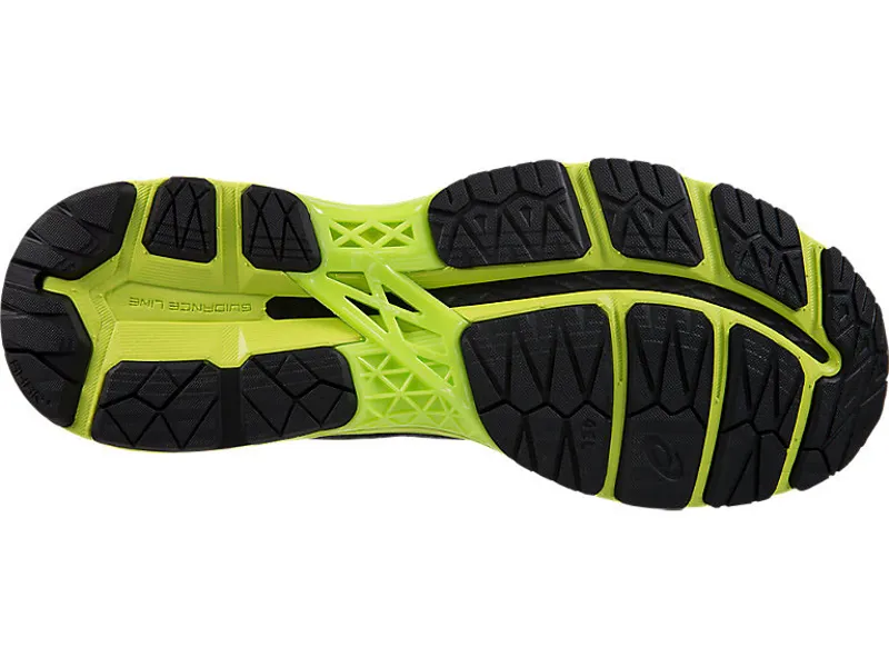 Asics Men's GEL-Kayano 24 Black/Green-6